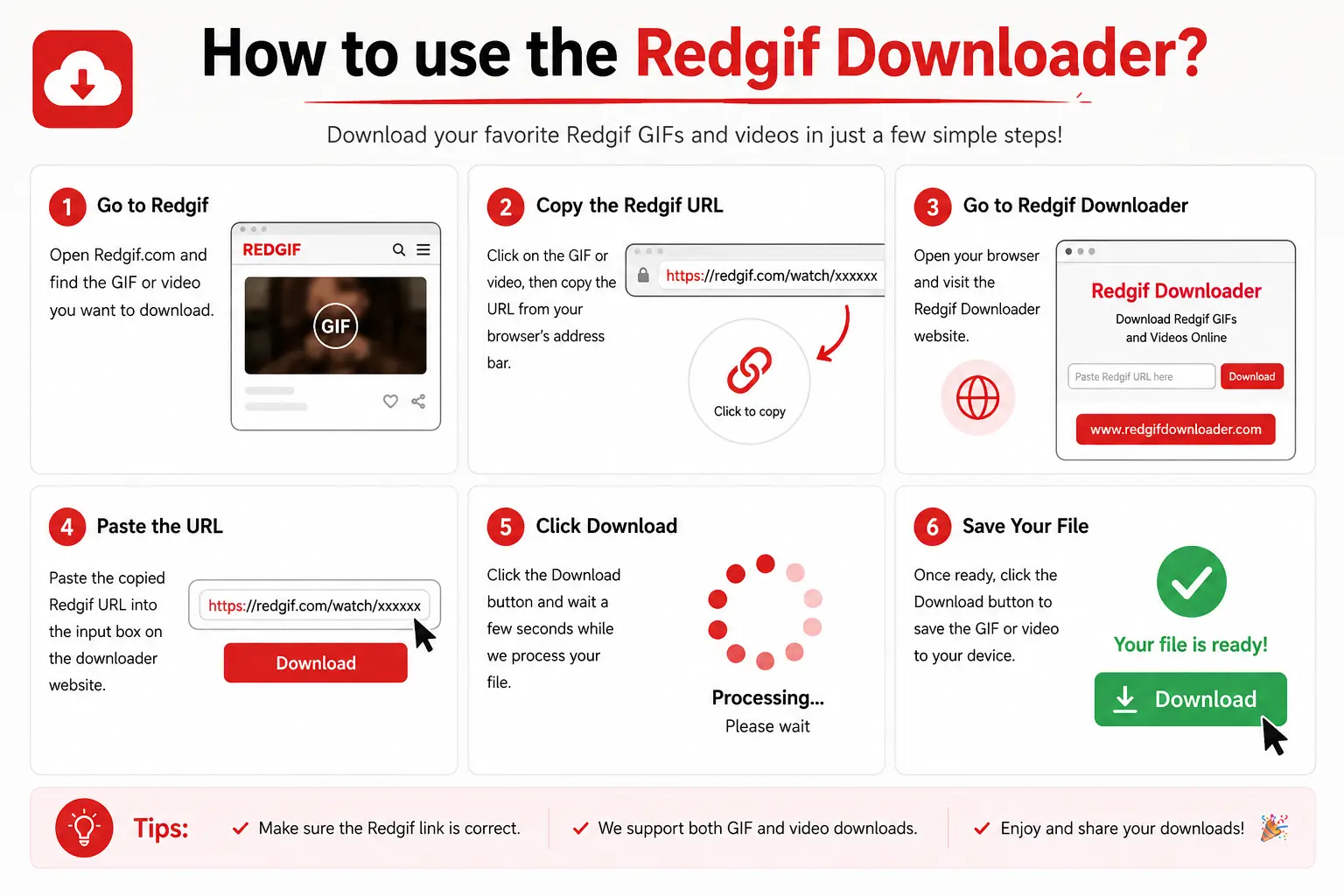 Redgif downloader